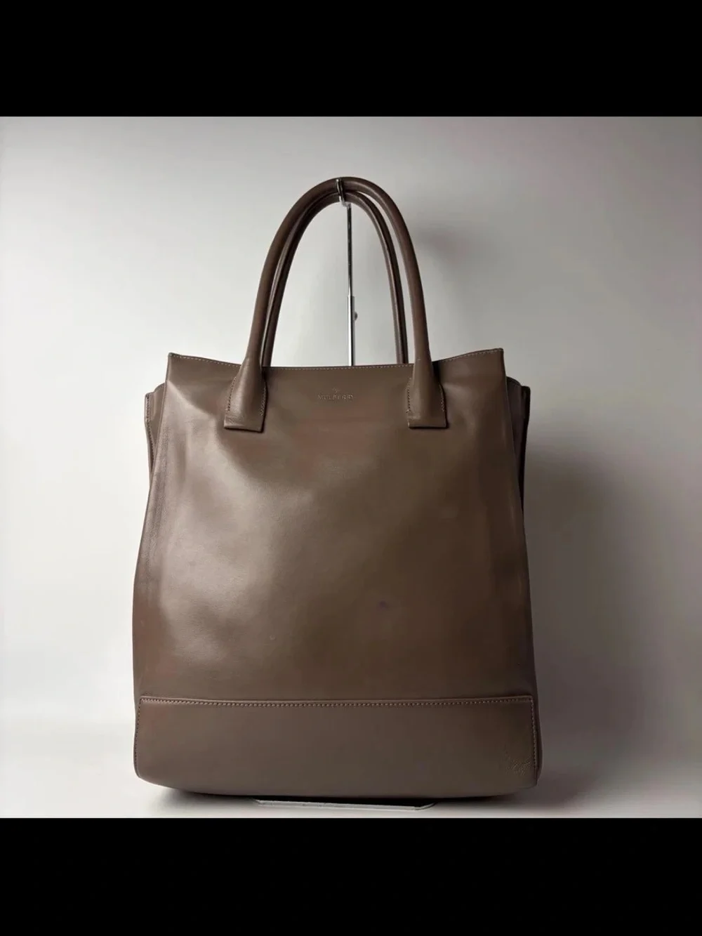 Mulberry Men's Leather Tote Bag in Brown